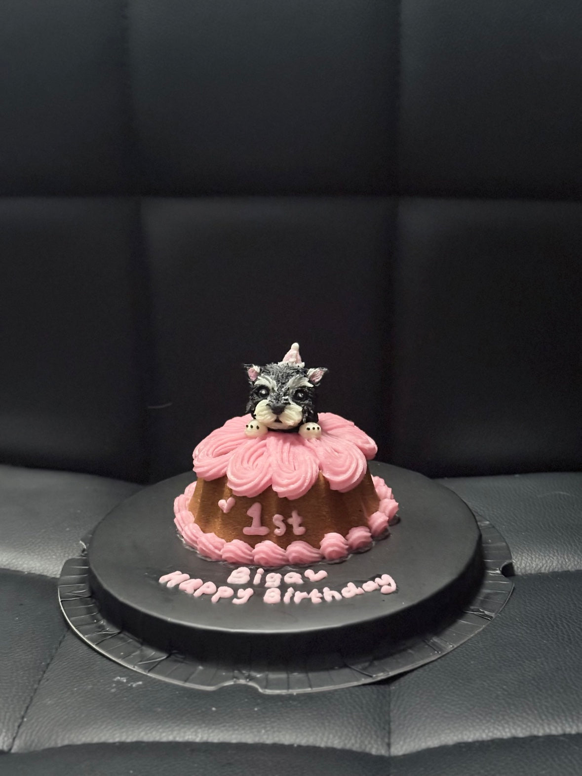 3D立体头像咕咕霍夫蛋糕