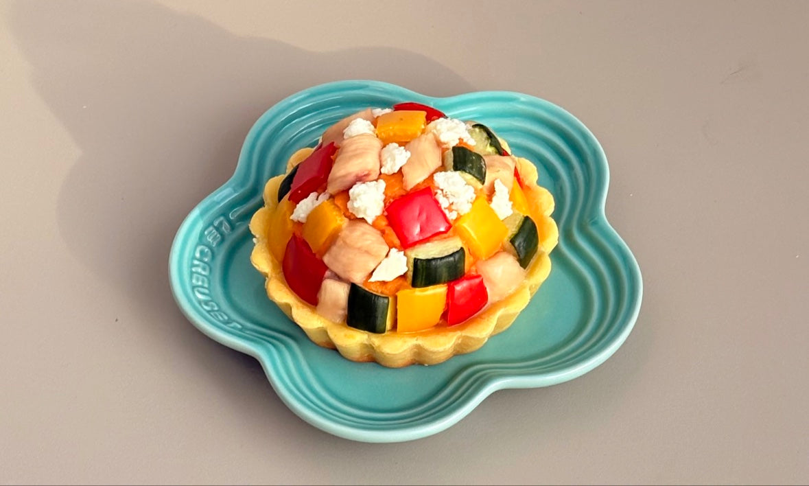 Veggie Chicken Tart